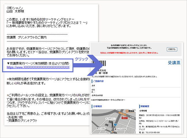 fig：受講票配信