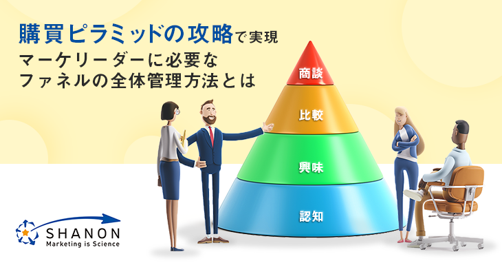 購買ピラミッドの攻略で実現、マーケリーダーに必要なファネルの全体管理方法とは