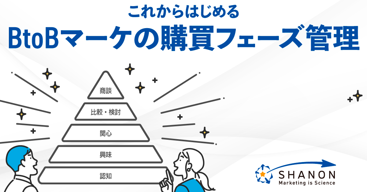 これからはじめる「BtoBマーケの購買フェーズ管理」 これからはじめる「BtoBマーケの購買フェーズ管理」